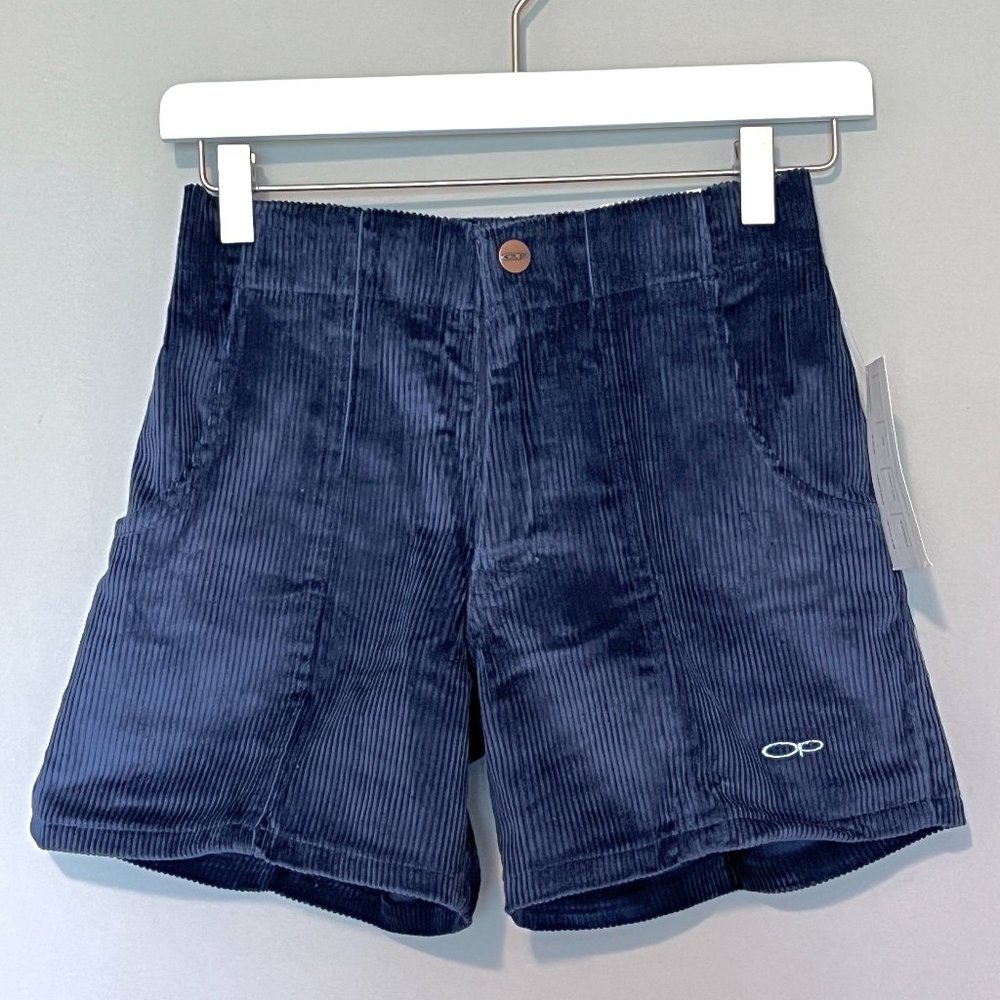OP Vintage Deadstock Longrider Corduroy Shorts sz 26 NWT